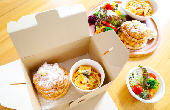 Take Out Cafe Gourmet Box Nature Cafe