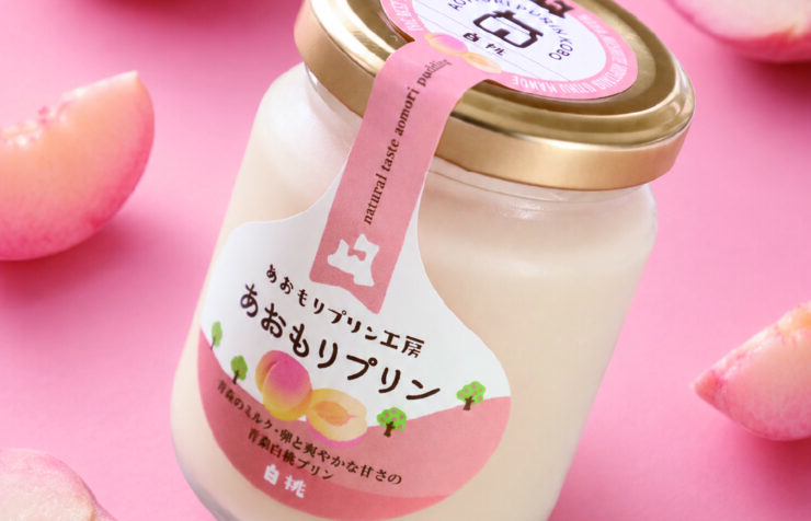 あおもりプリン工房 あおもりプリン 白桃